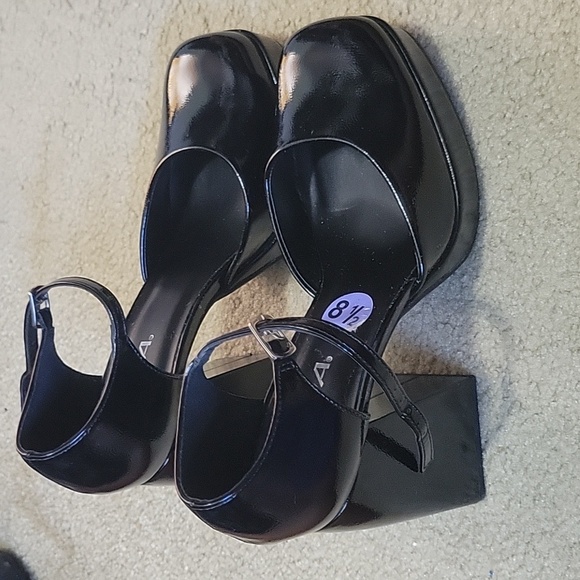 Platform block heels - Picture 4 of 5